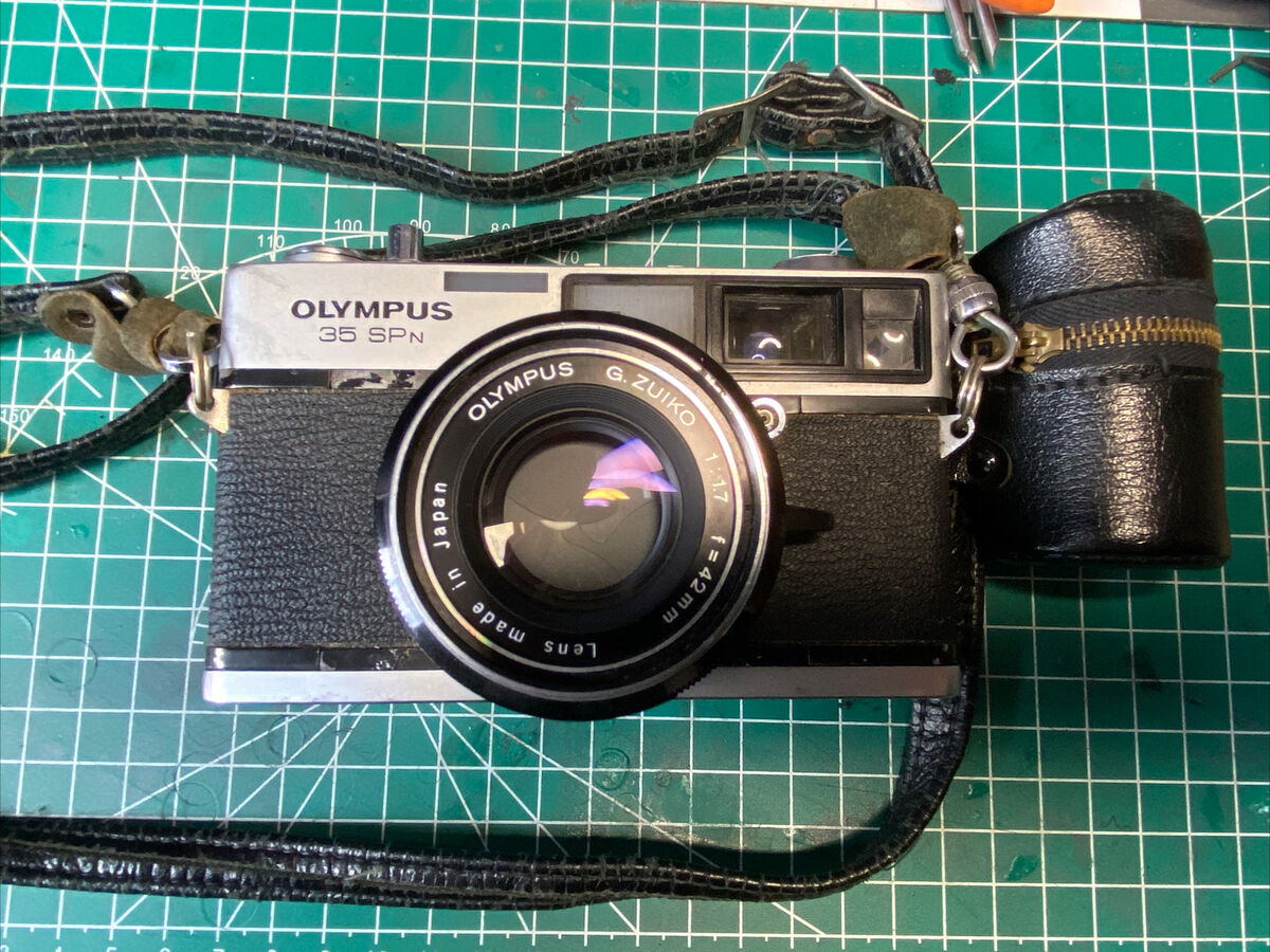 OLYMPUS 35 SP SPN Rangefinder Film Camera w/ G.Zuiko 42mm f OLYMPUS 35 SP SPN Rangefinder Film Camera w/ G.Zuiko 42mm f