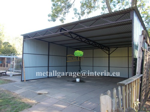Blechgarage Garage Metallgarage Fertiggarage Lagerraum Halle KFZ Fertighalle* - Bild 2 von 2