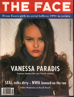 The Face January 1992 Vandessa Paradis Madonna Essex 062320AME