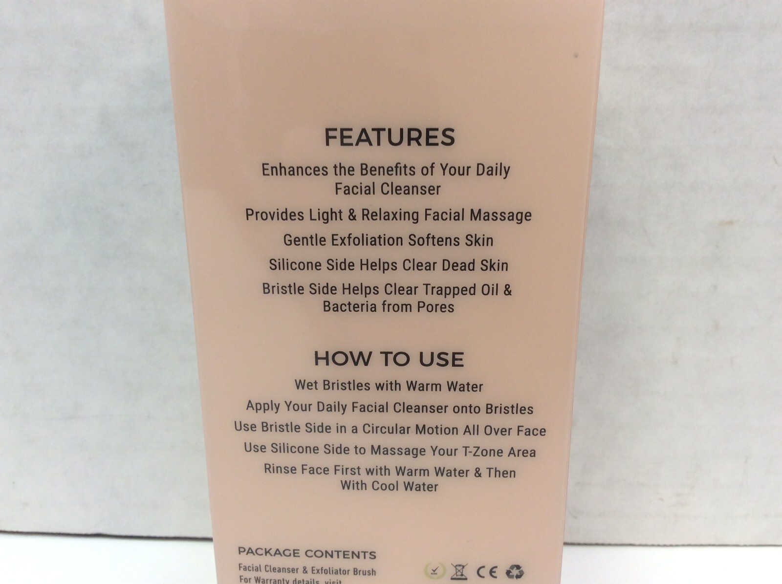 Vivitar Facial Brush Cleanser and Exfoliator Handheld and Lightweight