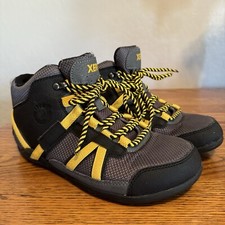 Xero Men  s Size 7 Shoes Daylite Hiker Barefoot Style Trail Boots Gray Black EUC
