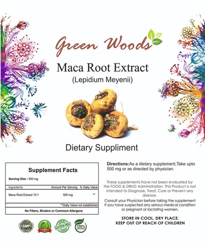 Maca Root Extract Powder 10:1 Sexual Health & Stamina Supports Free Shipping - Picture 3 of 6
