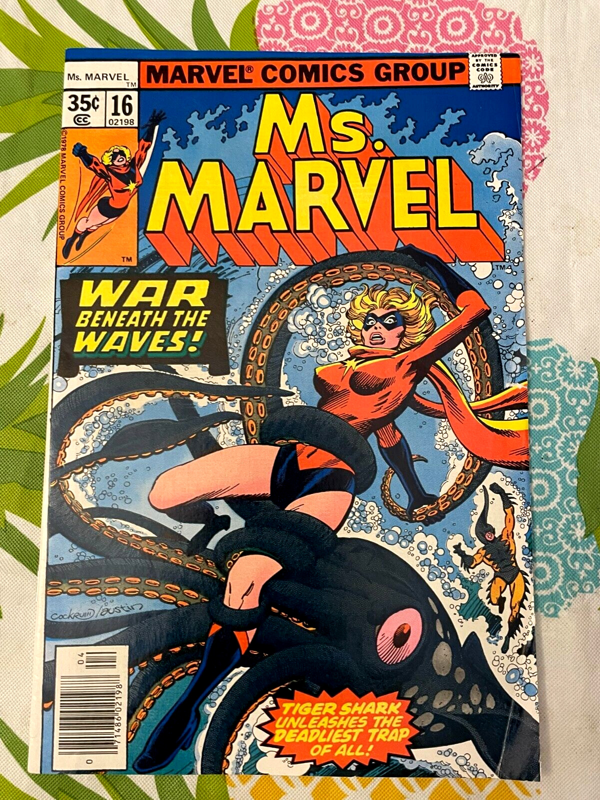 Ms. Marvel #16 / 1st Mystique Cameo Appearance / 1978 / Newsstand / VG / Comic