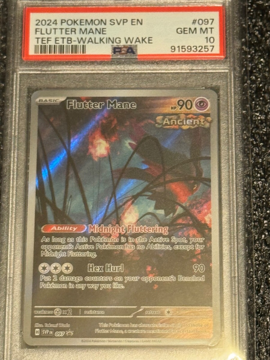 Flutter Mane 097 Holo Rare Exclusive Promo - Temporal Forces