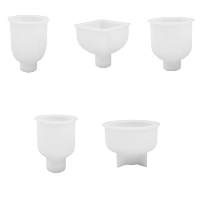 Silicone Mold Reusable Casting Epoxy Molds Vase Making Polyhedral