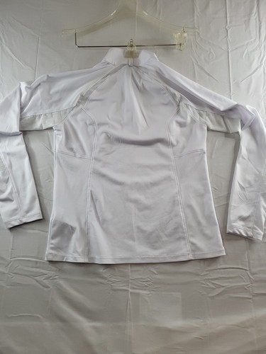 Ariat Pro Series Youth Girl Shirt XXL White 1/4 Sunstopper Rodeo Long Sleeve 2xl - Picture 16 of 17