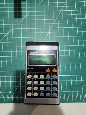 Brother 408AD Taschenrechner calculator Made in Japan Vintage