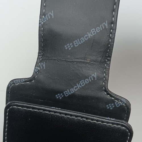 OEM Blackberry Black Leather Case Cover Swivel Belt Clip Holster, Cell Phone - Bild 6 von 7