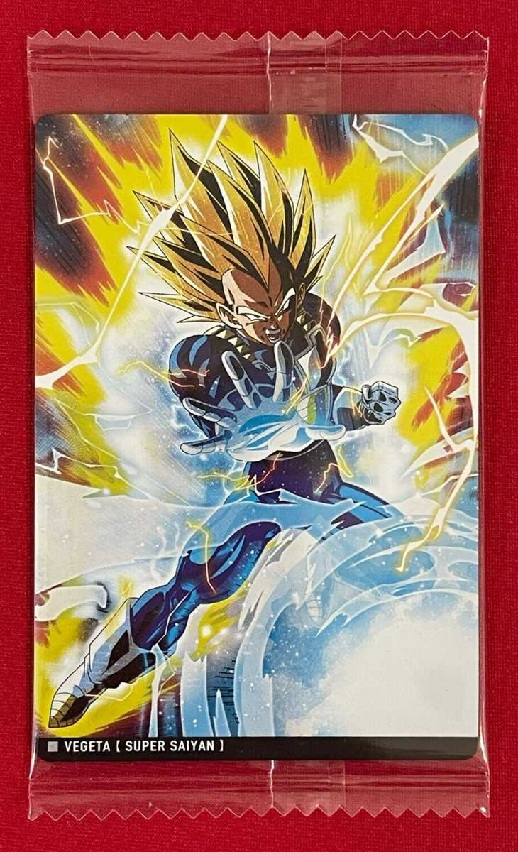 Dragon Ball Z TCG Holo Rare Cards VEGETA 3-23 N Bandai Made Dragon Ball Z TCG Holo Rare Cards VEGETA 3-23 N Bandai Made