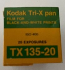 Kodak Tri-X pan film for Black  white prints. 20. NOS. exp 9/84. cold storage.