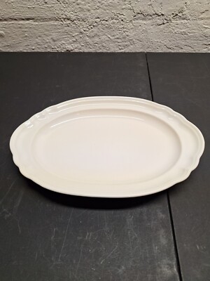 Pfaltzgraff Vintage Gazebo White 14 Inches Platter
