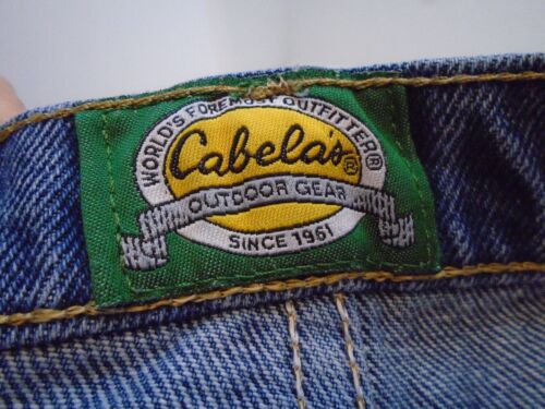 Mens Cabelas Jeans Size 38 X 29 some distress 905099D - Picture 6 of 7