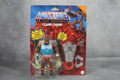 Masters of the Universe Mattel Clamp Champ Actionfigur GVL79 Deluxe ca. 14 cm.