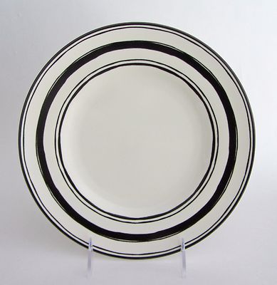 LENOX Around the Table Stripe Accent Salad Plate 9.5