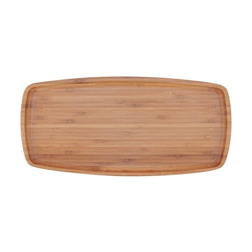Bandeja para servir madera de bambú de BambooMN - Imagen 3 de 3