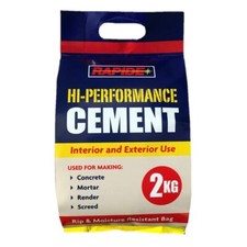 Rapide Hi-Performance Cement Quick Set Ready Mixed Concrete Mortar 2KG