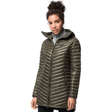 Jack Wolfskin Womens Atmosphere Jacket Down Windproof Padded Outdoor Walk Coat