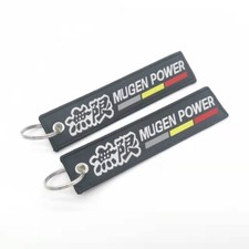 Mugen Power Nylon Embroidery Keyring Key Holder JDM Accessory for Honda Integra