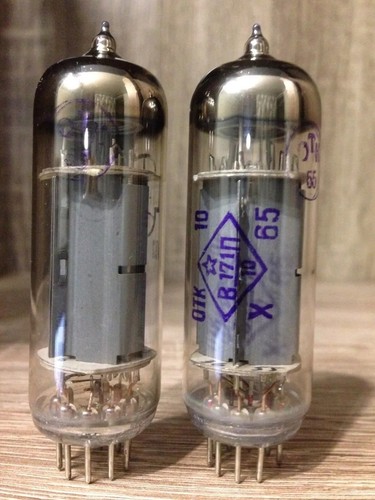 6P14P-V 6П14П-В Soviet Reflector Vintage Vacuum Tube EL84 1960th!