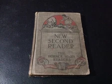 New Second Reader, Hervey/Hix 1924 HC Horace Mann Readers