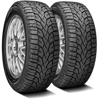 2 Tires 225/55R18 General Altimax Arctic 12 (Studdable) Snow Winter ...