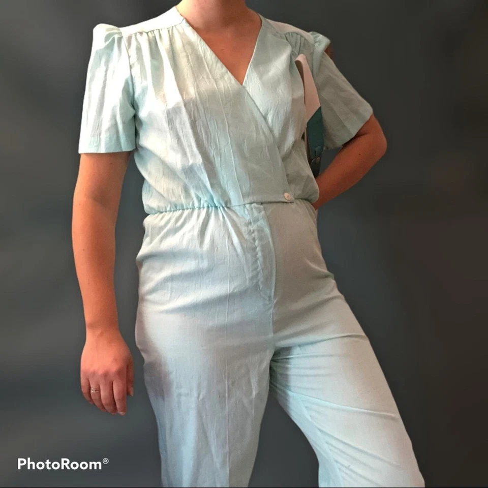 Mono vintage años 80 nuevo con etiquetas como nuevo con cinturón a juego Foto 2 de 4