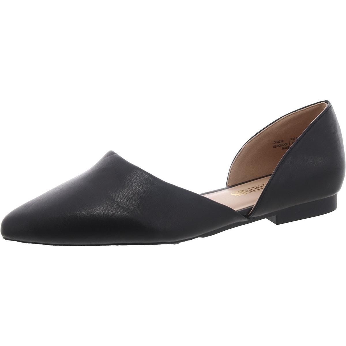 Женские черные балетки DOrsay на плоской подошве Dream Pairs 8 Medium BM BHFO 7425 3290₽