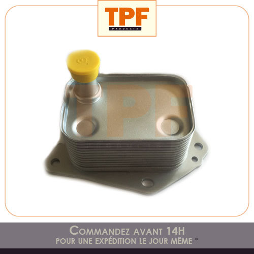 Échangeur thermique huile moteur 264102A501 en alliage d'aluminium robuste