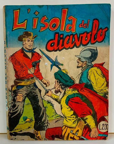 01201 Zenit Gigante No. 50 - L'isola del diavolo - Edizioni Araldo 1965