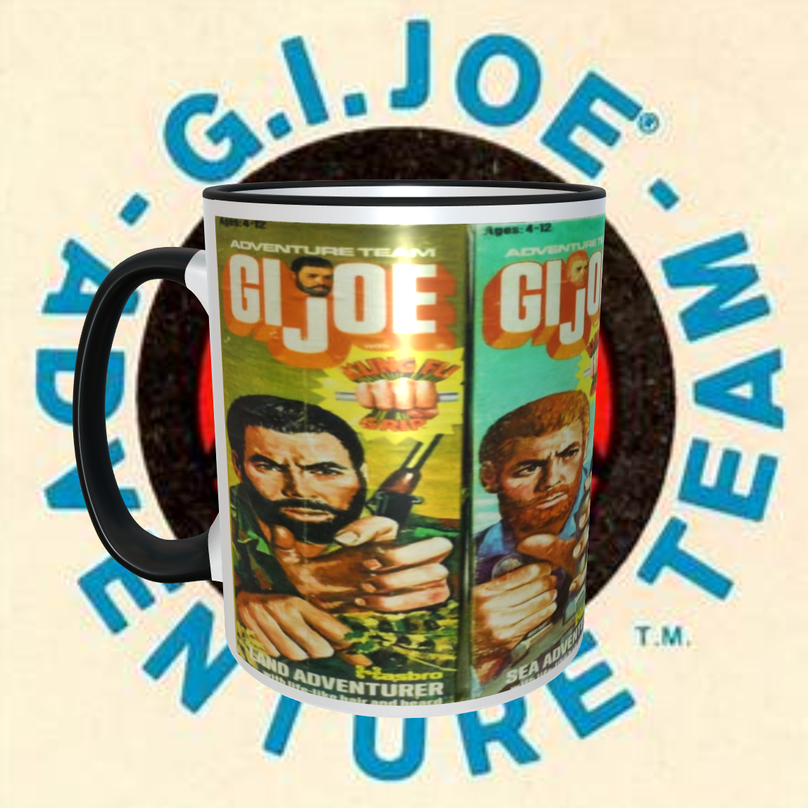 GI Joe with Adventure Team 11oz Coffee mug NEW