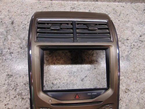 2011 12 13 14 2015 LINCOLN MKX Radio Temperature AC Climate Control Panel Bezel - Picture 4 of 7