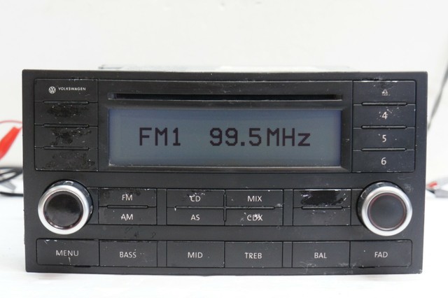 2004-2010 Volkswagen Touareg Radio Stereo CD Player 7l6 035 180b for