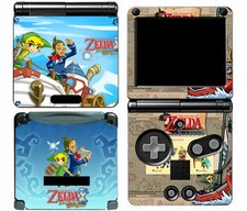 120 Vinyl Decal Skin Protector Cover Sticker for Game Boy Advance GBA SP
