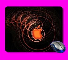 Gaming Mouse Mat Pad Non-Slip Rectangle Mousepad Designs For Computer apple 107