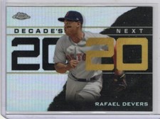 2020 Topps Chrome Decade's Next DNC#15 Rafael Devers Boston Red Sox