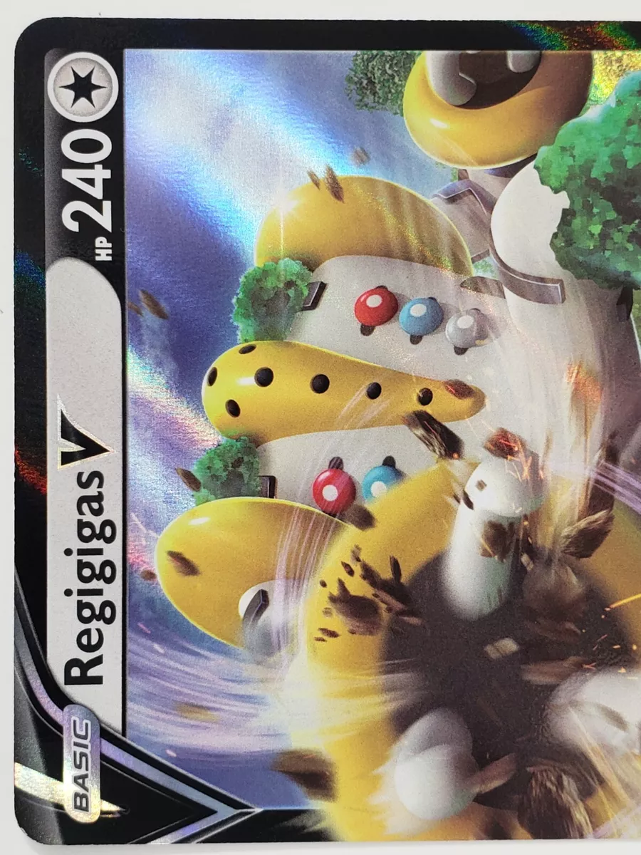 Pokemon - Regigigas V - 113/159 - Crown Zenith - Get Graded 8.5