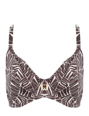 Bikini Tops Fantasie Bademode Zürich 5612 Dreieck Tauchen Bikini Top Bourbon