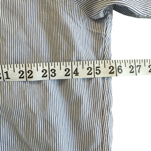 Vintage Polo Ralph Lauren Blake Mens Large Blue Button Down Shirt Pony Cotton - Picture 5 of 11