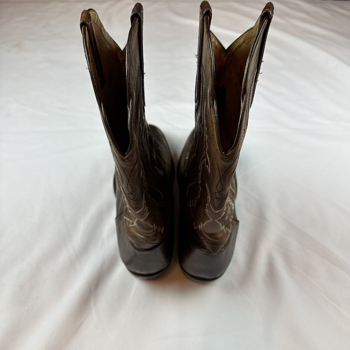 J.B. Dillon Goat Leather Cowboy Western Boots Men