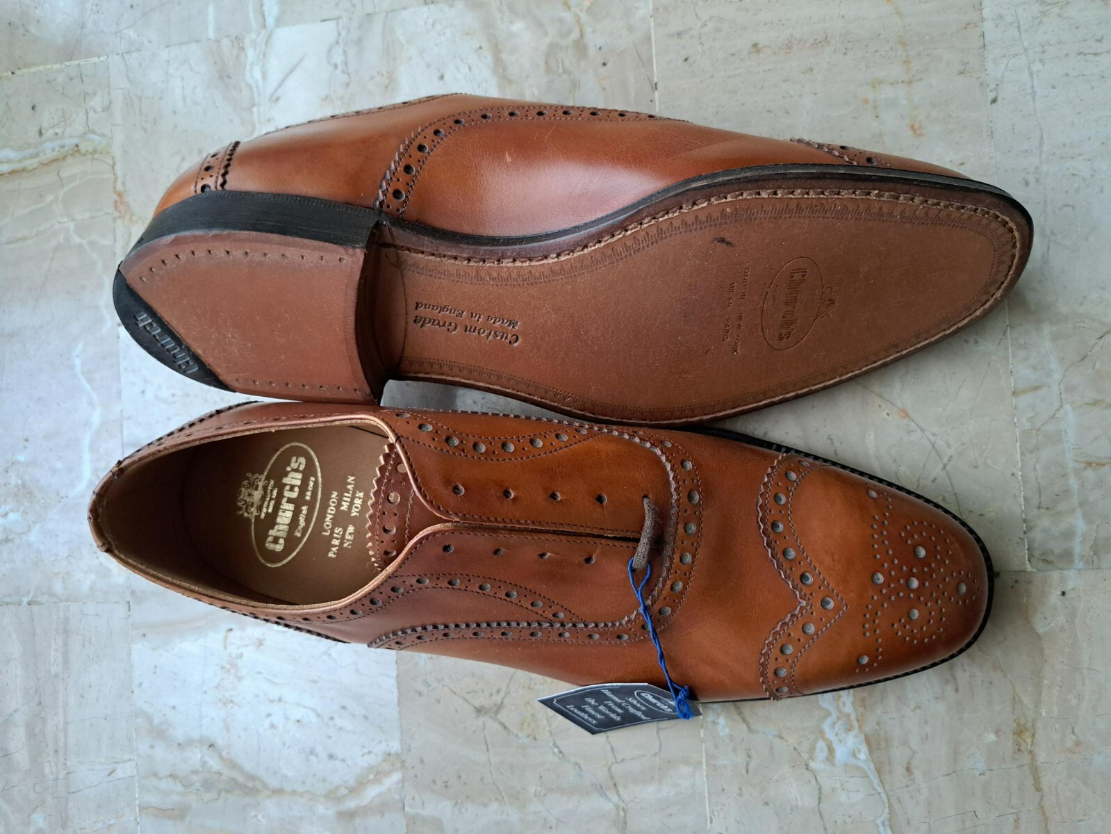SAOLA ATTENZIONE ! Solo x veri INTENDITORI CHURCH scarpe shoes UK95F=IT43 5 (RARE)