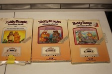 Teddy Ruxpin Adventure Series Cassette Tapes  Story Book 3 Sets 1 sealed
