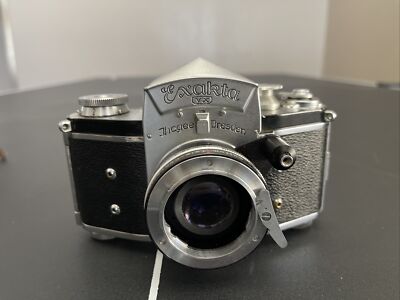 Ihagee Exakta VX IIa 35mm Film SLR Camera Come W/Case Sale as is