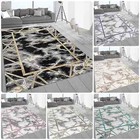 Marble Design Large Area Rug for Living Room  Medium Pile Door Mat and Floor Mat