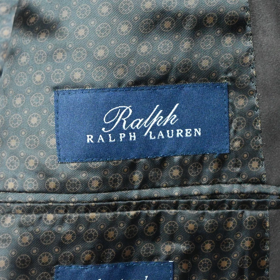 Ralph Lauren 48L Marrón Gamuza Hombres Blazer Traje Chaqueta Abrigo Deportivo Foto 4 de 4