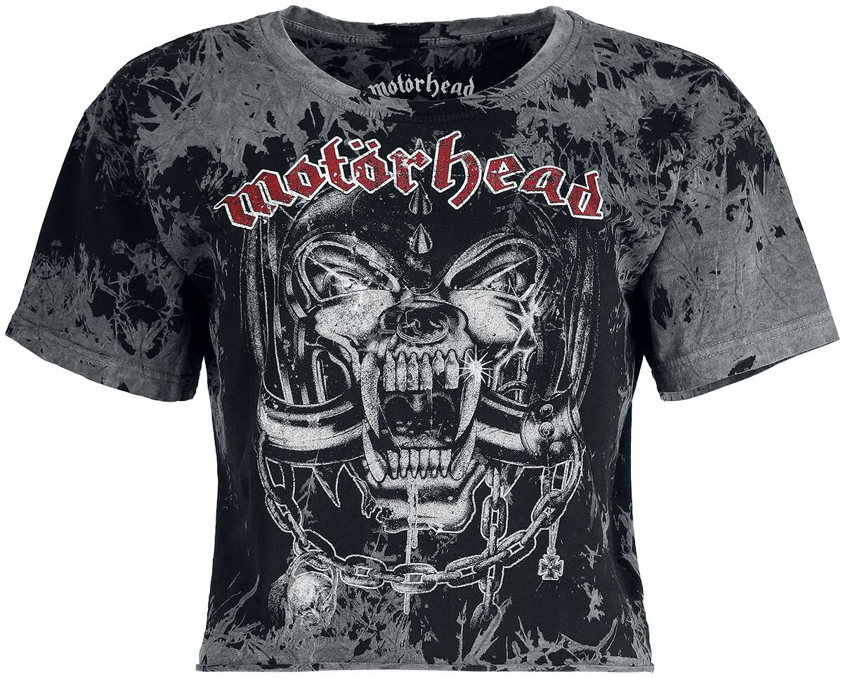Футболка Motörhead с логотипом Damen grau Band-Товары, Группы