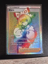 Pokémon TCG Trainer Klara Rainbow Secret Rare 217/198 Near Mint Chilling Reign on eBay