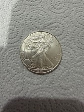 2008 Walking liberty 1 Troy Oz fine .999 silver coin 104.70 per troy oz