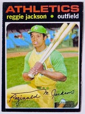 Top 10 Reggie Jackson Baseball Cards 14