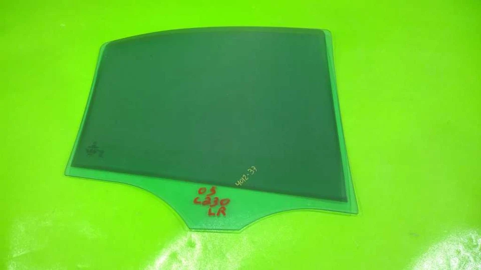 04-07 MERCEDES BENZ C230 DRIVER LEFT REAR WINDOW DOOR GLASS OEM 4012-37 Foto 2 de 4