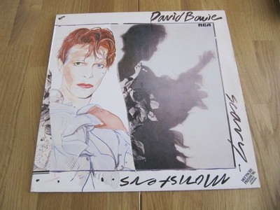 David Bowie, Scary Monsters, PL 13647, cleaned